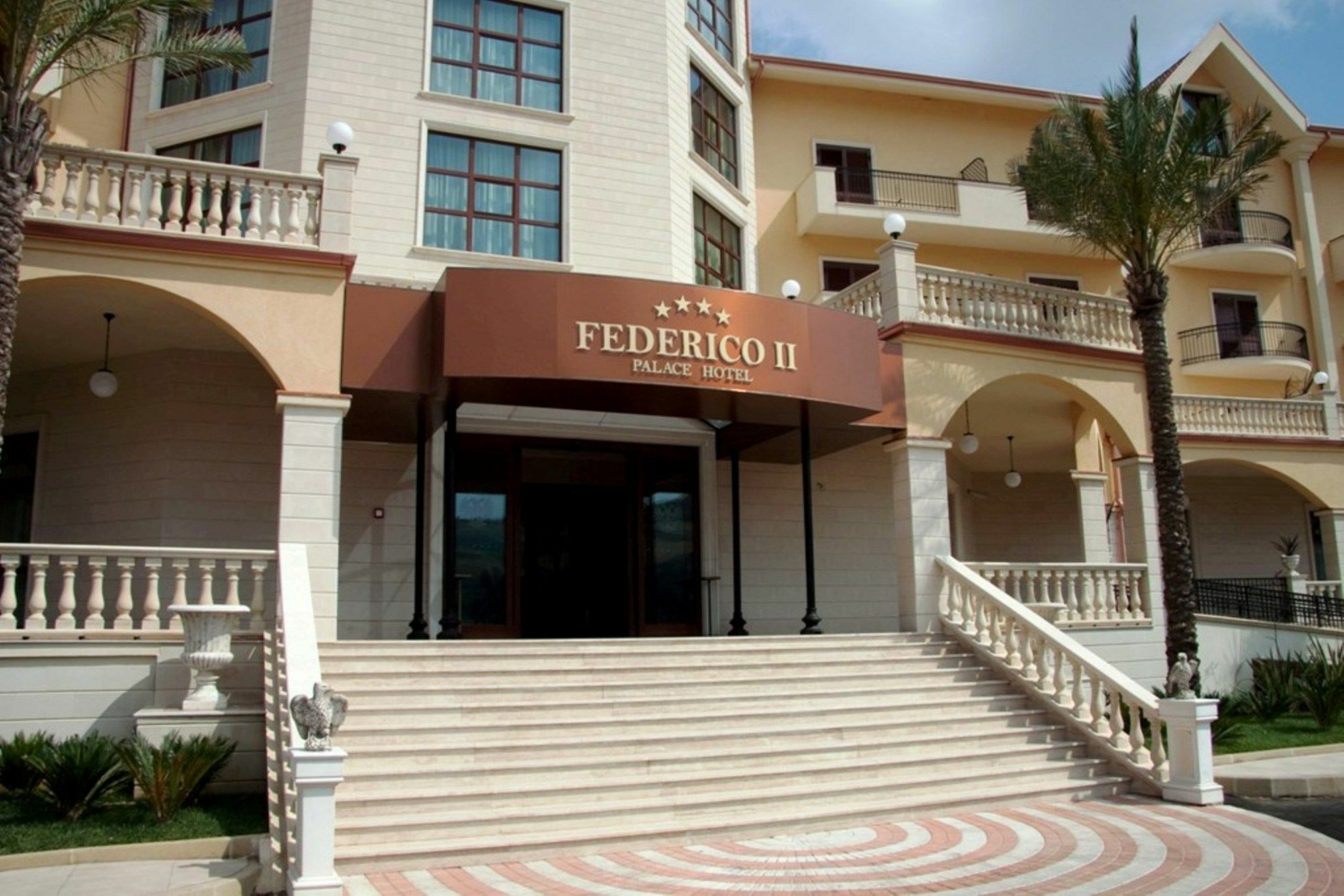 Hotel Federico II Enna Buitenkant foto